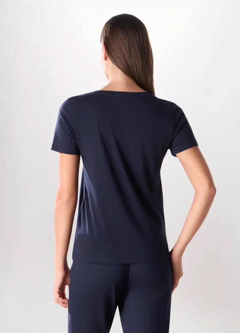 Upim T-shirt Donna Blu 4255050 miniatura 2