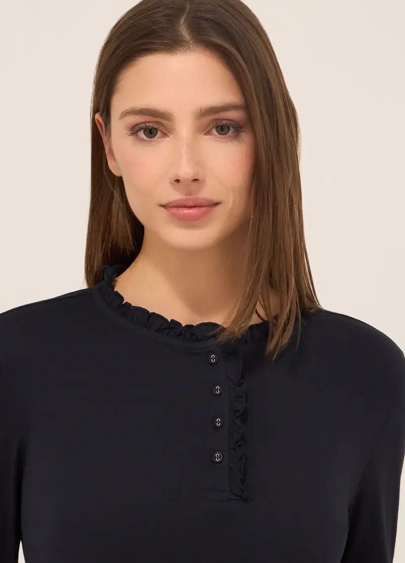 Upim T-shirt Donna Blu 973670 miniatura 2