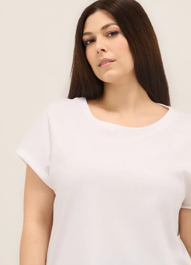 Upim T-shirt Donna Bianco 980473 miniatura 2