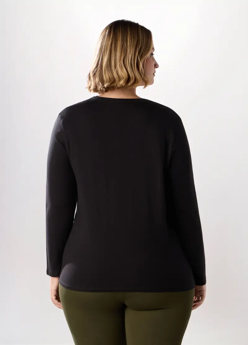 Upim T-shirt Donna Nero 4252327 miniatura 2