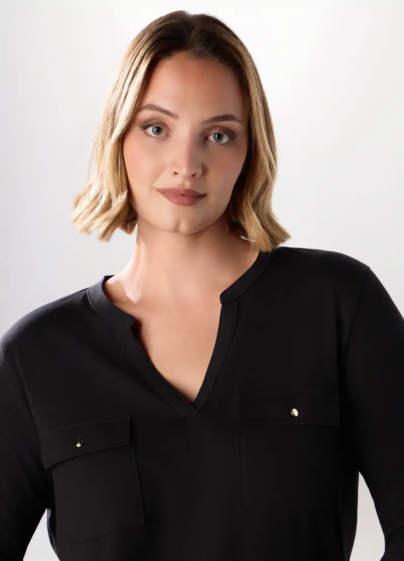 Upim T-shirt Donna Nero 4252327 miniatura 3