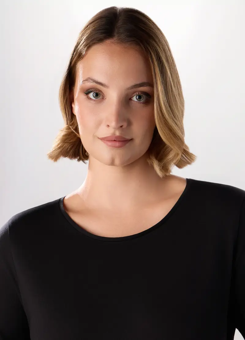 Upim T-shirt Donna Nero 4252325 miniatura 3