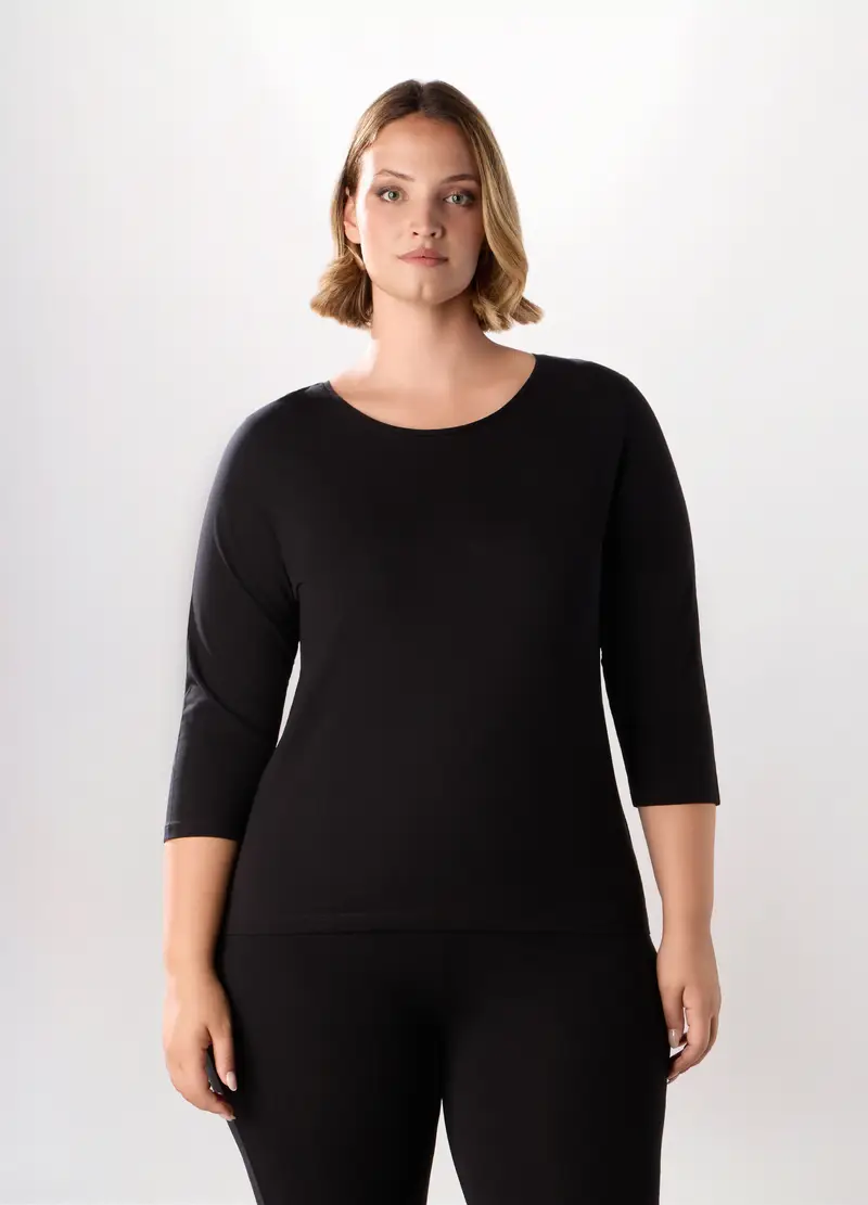 Upim T-shirt Donna Nero 4252325