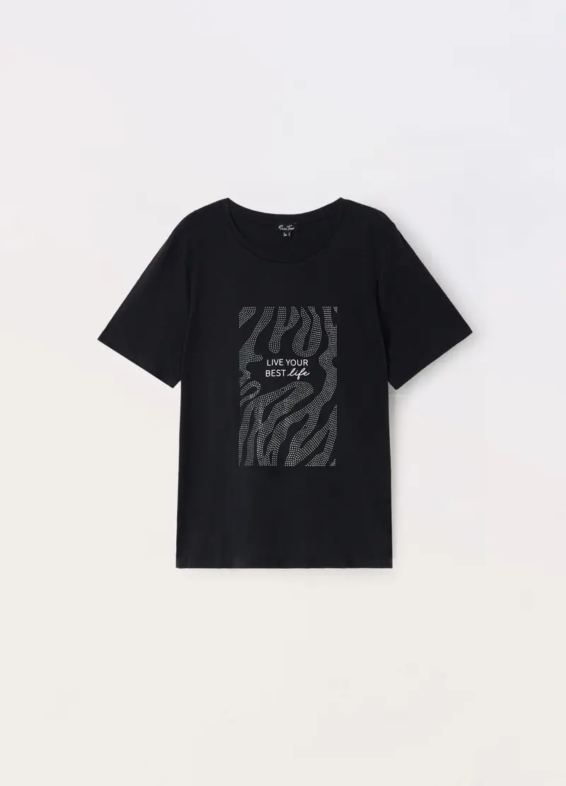 Upim T-shirt Donna Nero 982134