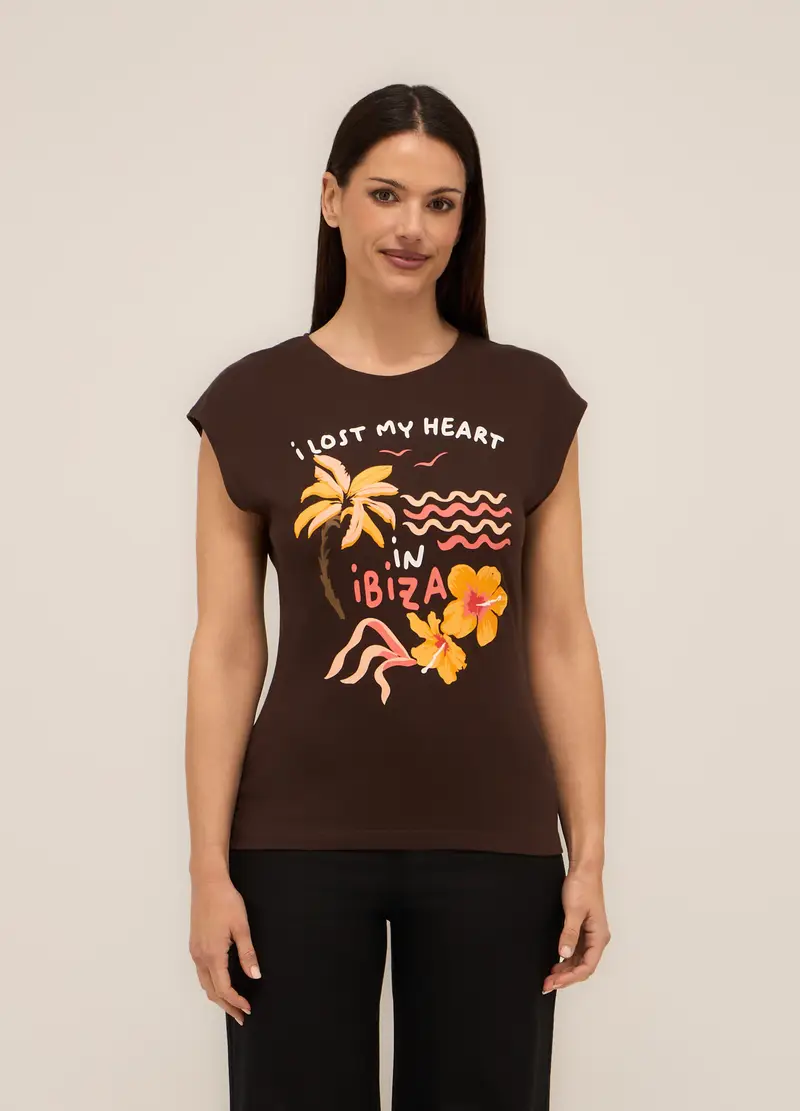 Upim T-shirt Donna Marrone 980363