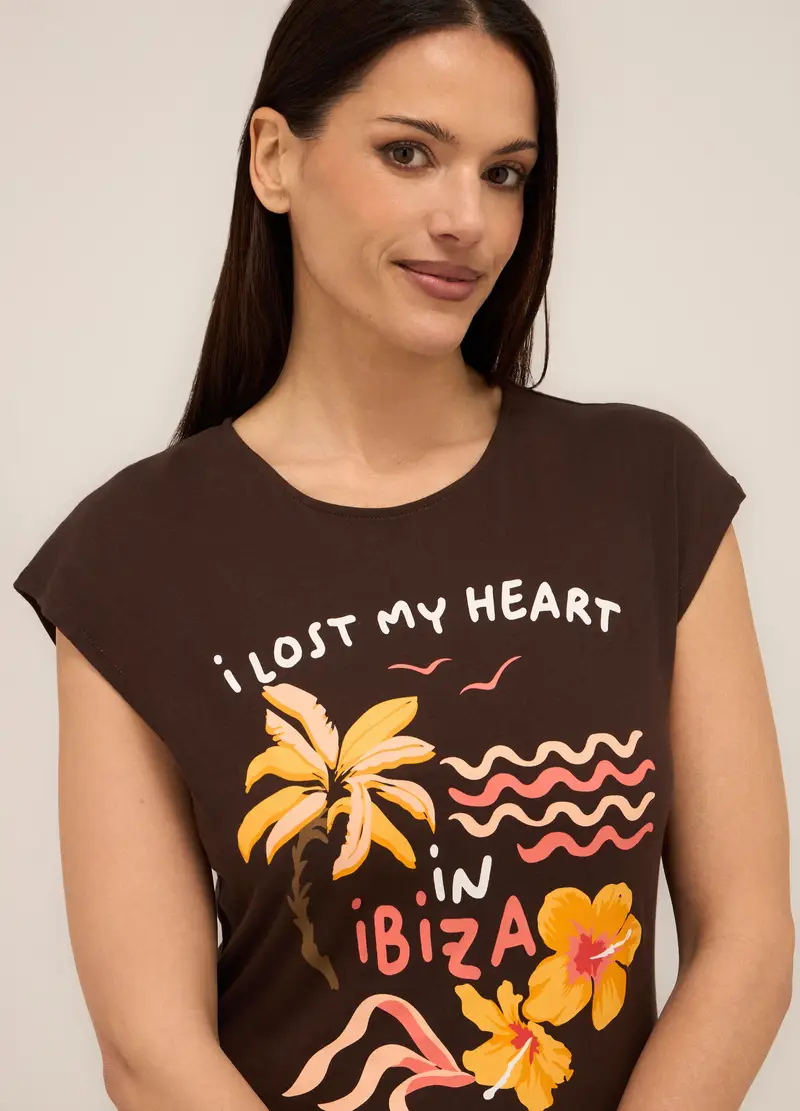 Upim T-shirt Donna Marrone 980363 miniatura 2