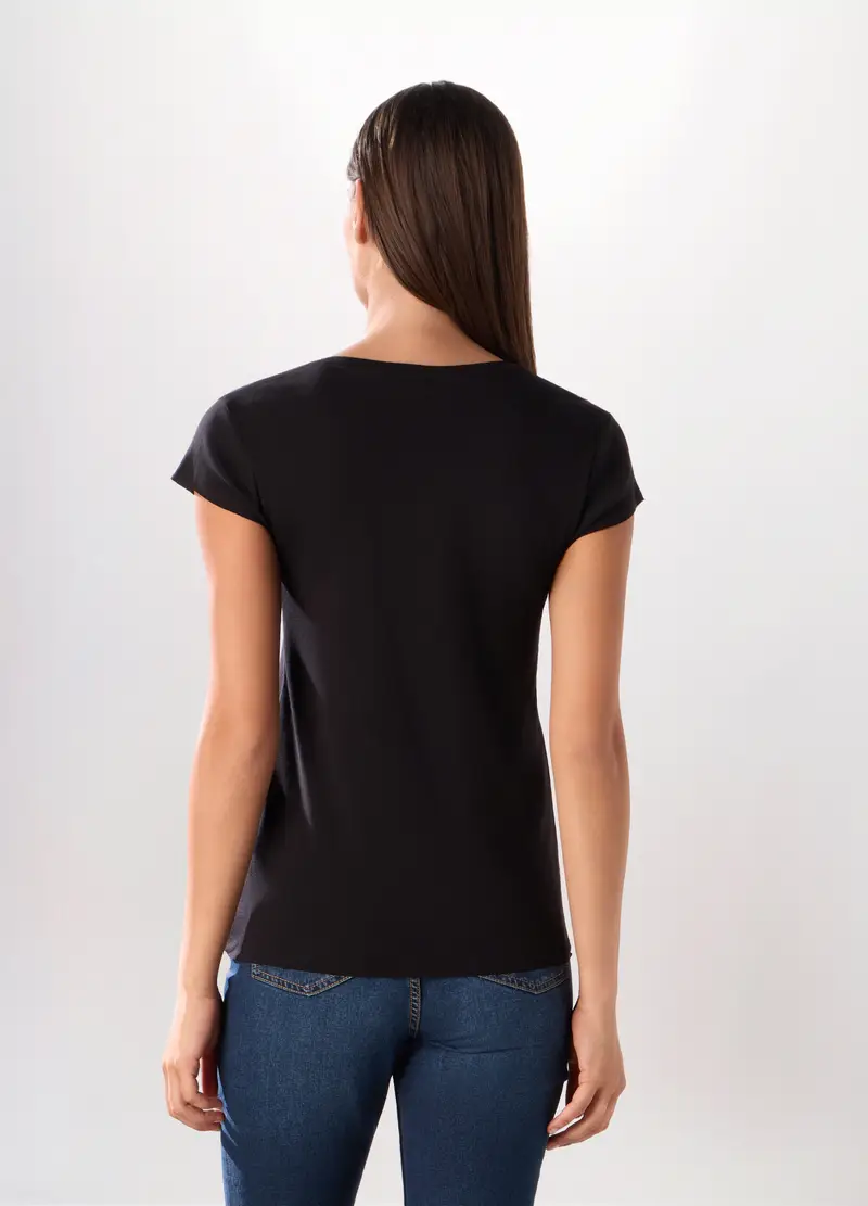 Upim T-shirt Donna Nero 4255062 miniatura 2