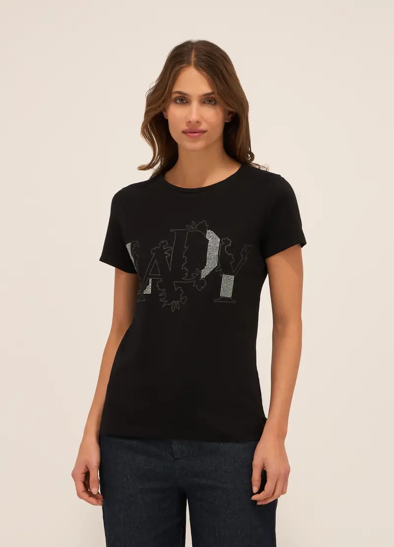 Upim T-shirt Donna Nero 971430