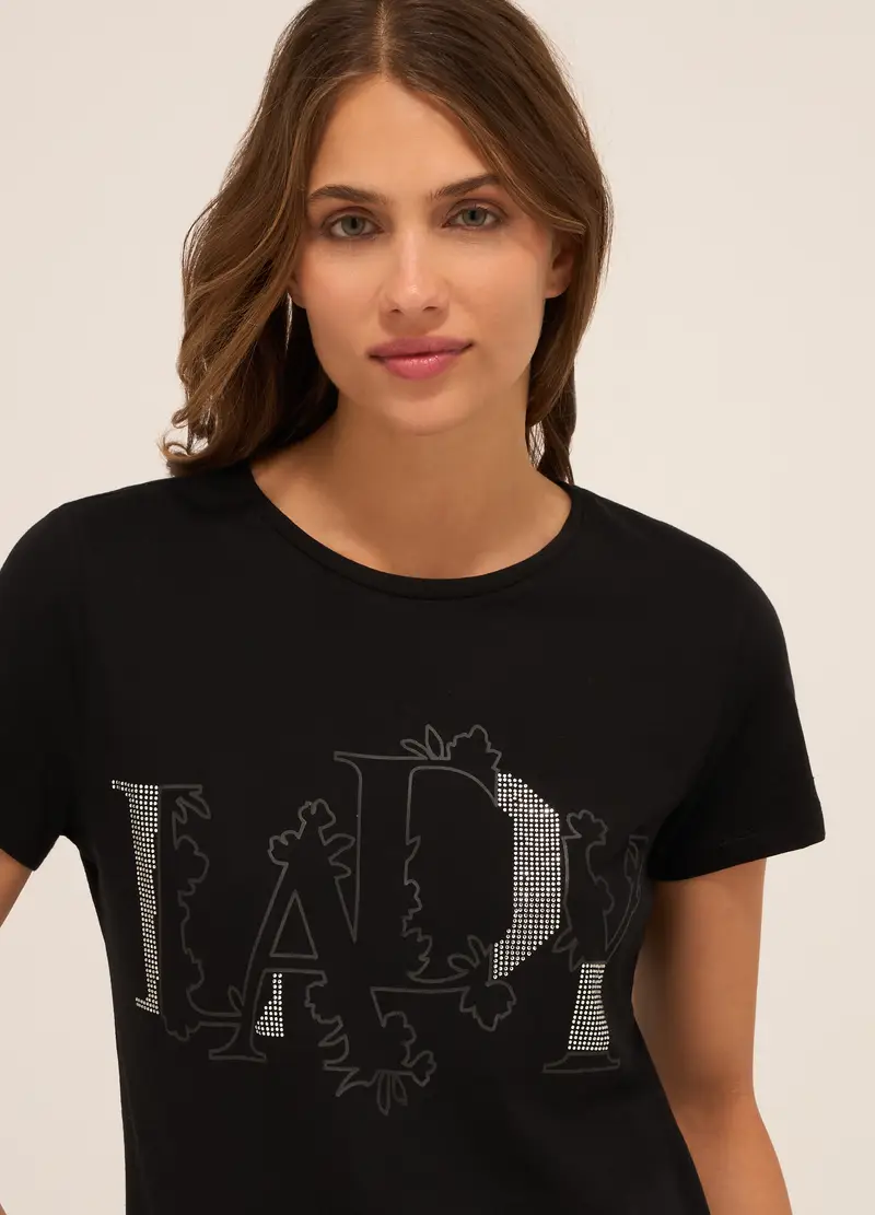 Upim T-shirt Donna Nero 971430 miniatura 2