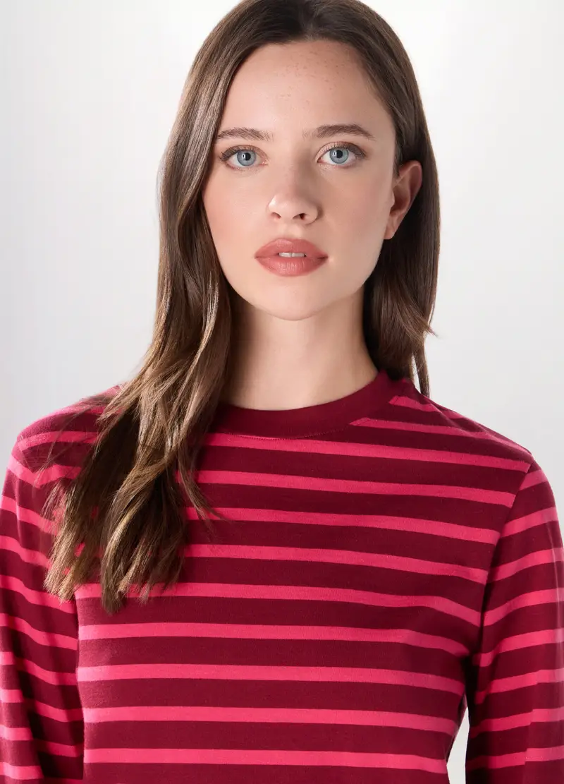 Upim T-shirt Donna Bordeaux 4252716 miniatura 3