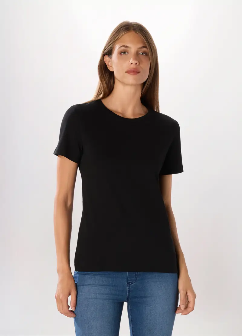 Upim T-shirt Donna Nero 3965116
