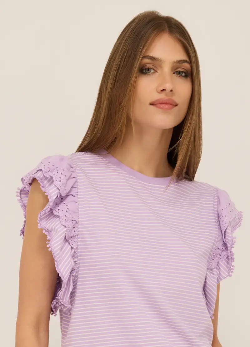 Upim T-shirt Donna Viola 981614 miniatura 2