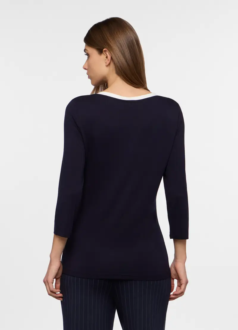 Upim T-shirt Donna Blu 4133953 miniatura 2