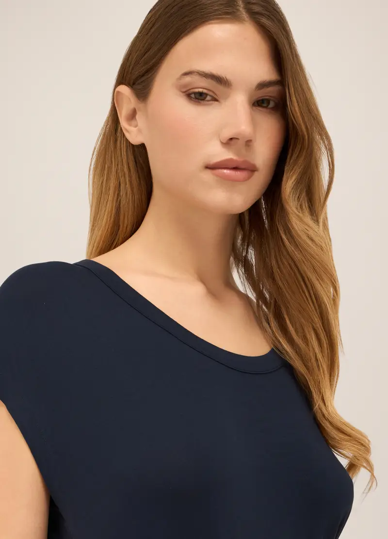 Upim T-shirt Donna Blu 1995752 miniatura 2