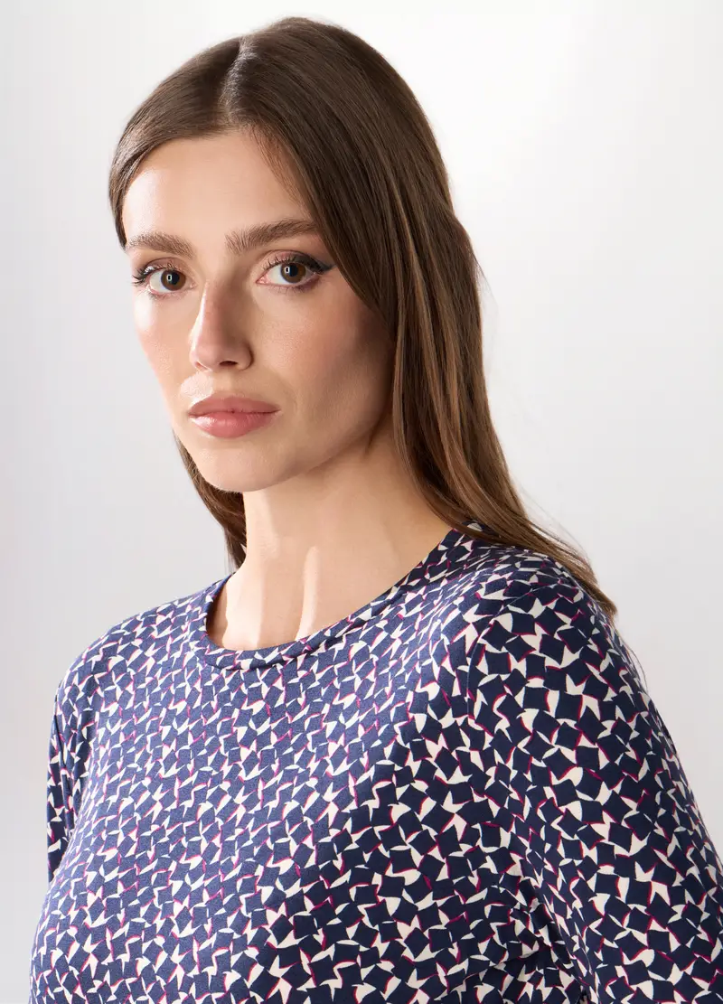 Upim T-shirt Donna Blu 4252796 miniatura 3