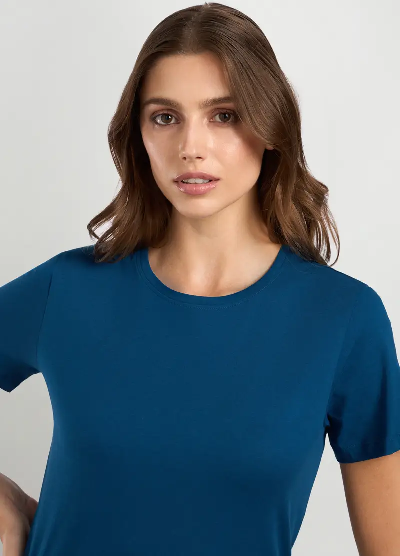 Upim T-shirt Donna Blu 2830803 miniatura 3