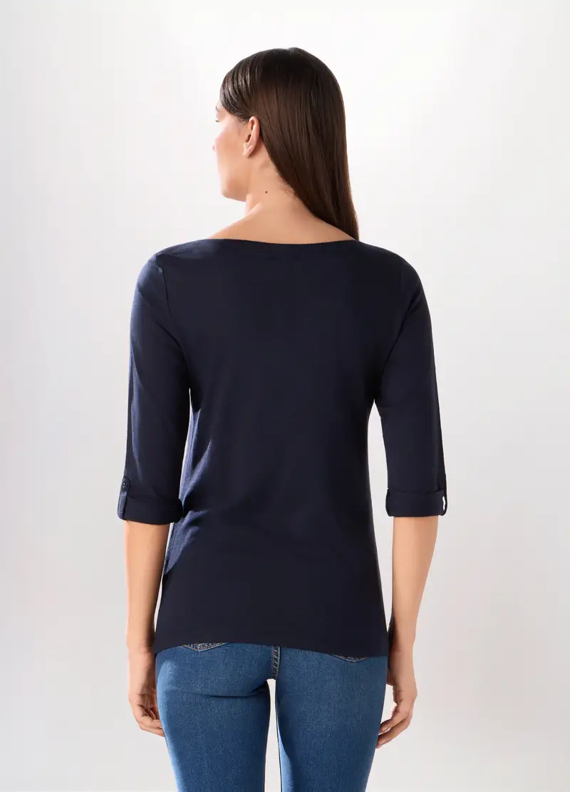 Upim T-shirt Donna Blu 4288802 miniatura 2