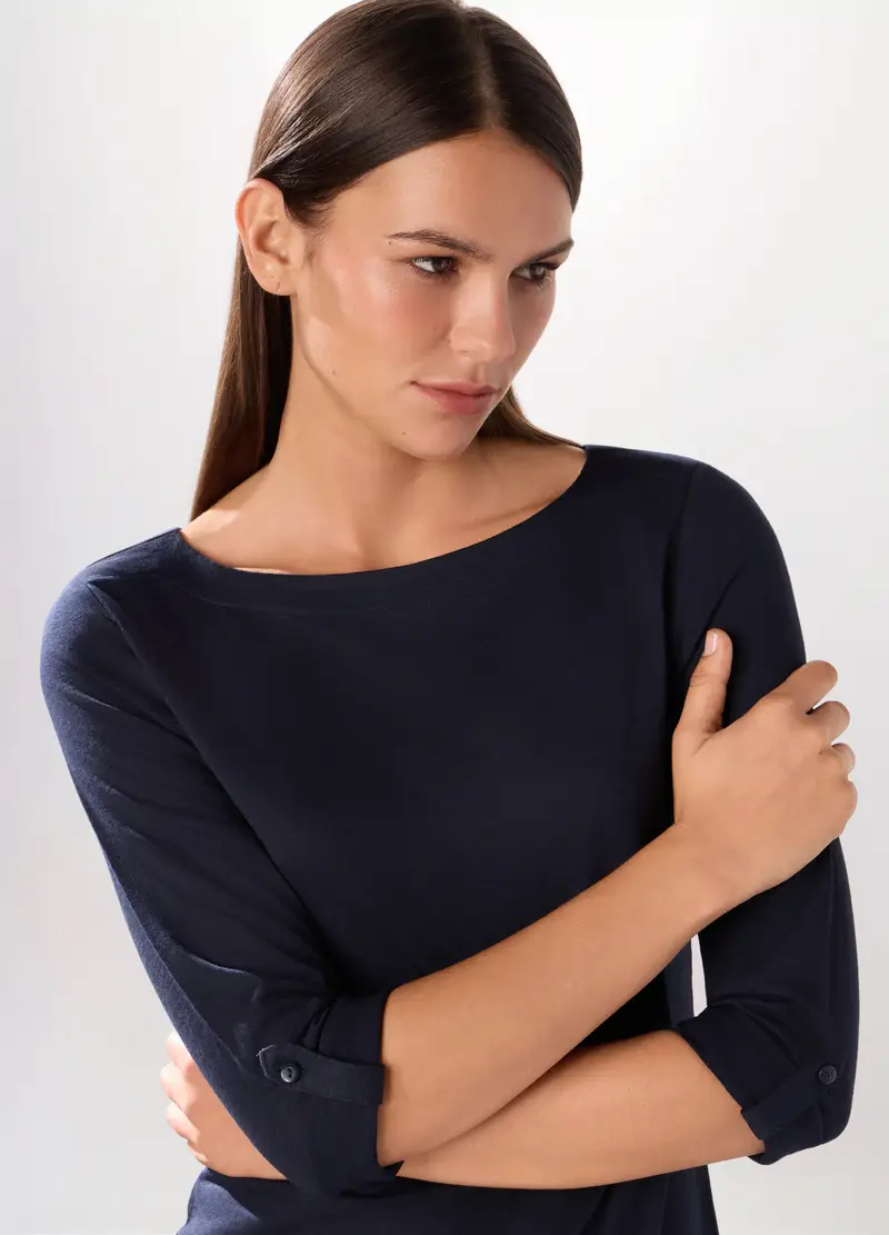 Upim T-shirt Donna Blu 4288802 miniatura 3