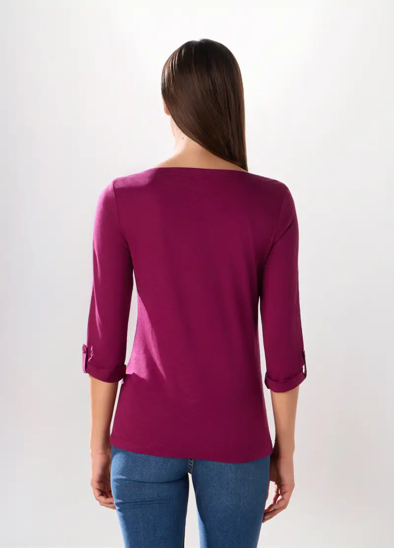 Upim T-shirt Donna Viola 4255088 miniatura 2