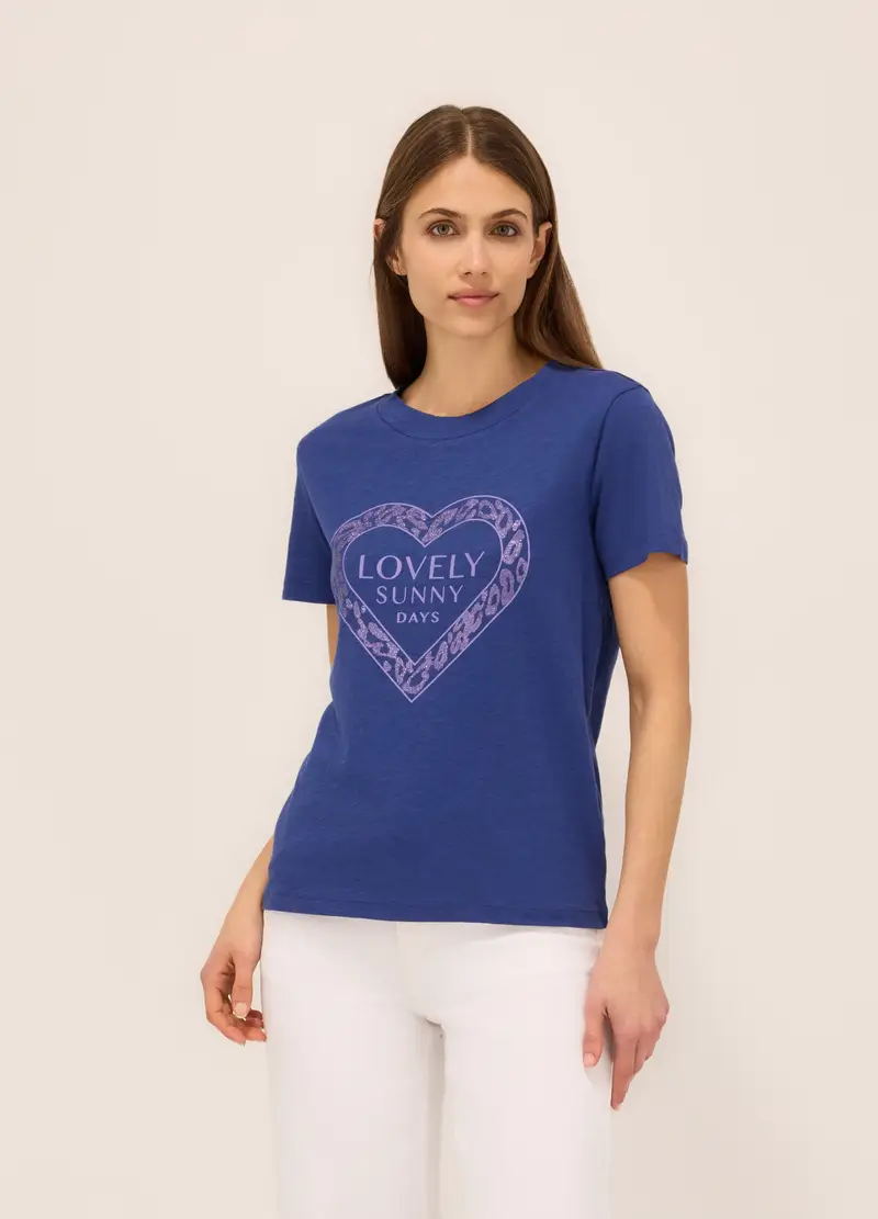 Upim T-shirt Donna Blu 1094262