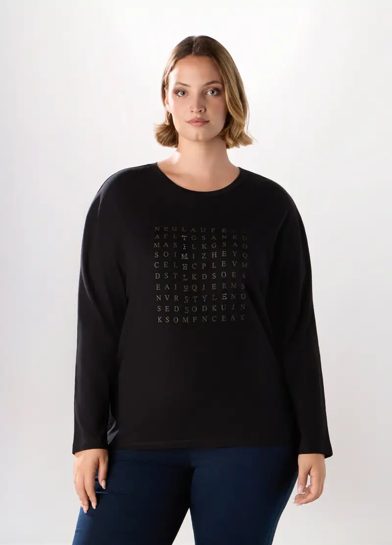 Upim T-shirt Donna Nero 2616902