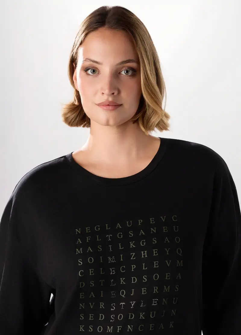 Upim T-shirt Donna Nero 4269039 miniatura 3