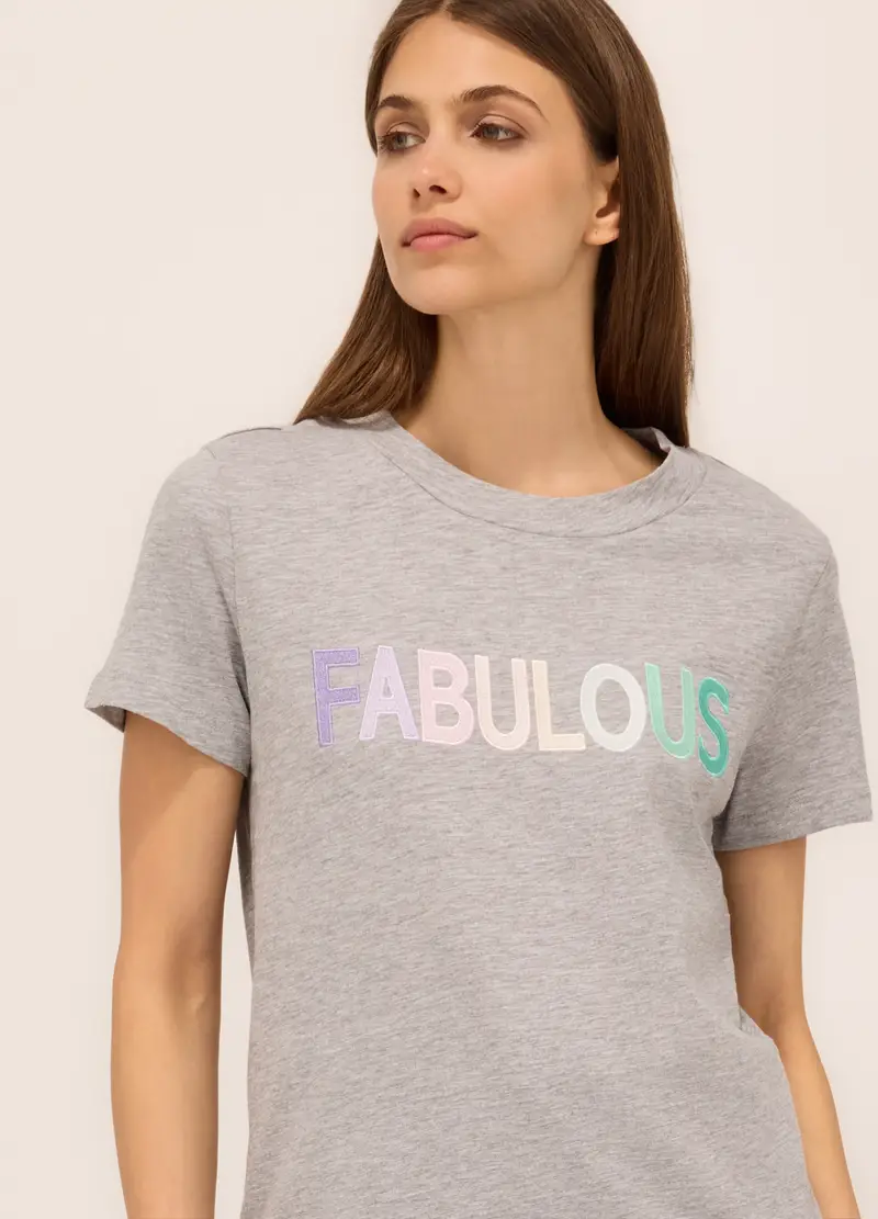 Upim T-shirt Donna Grigio 1091537 miniatura 2