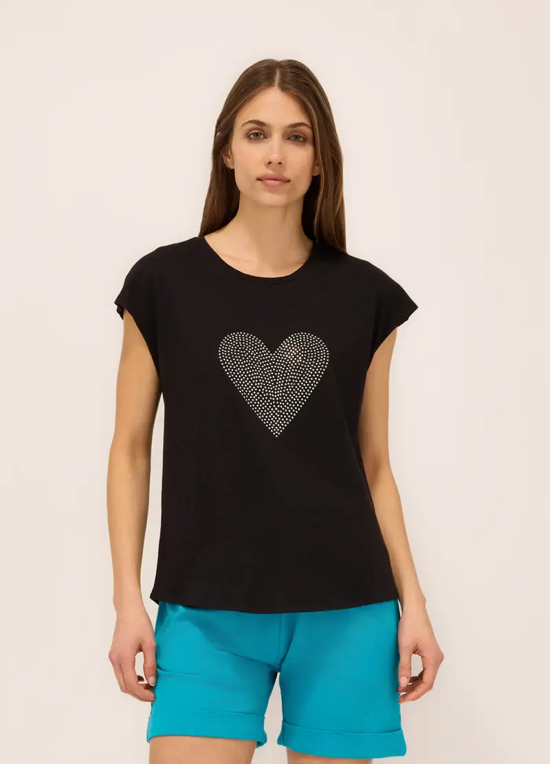 Upim T-shirt Donna Nero 981035
