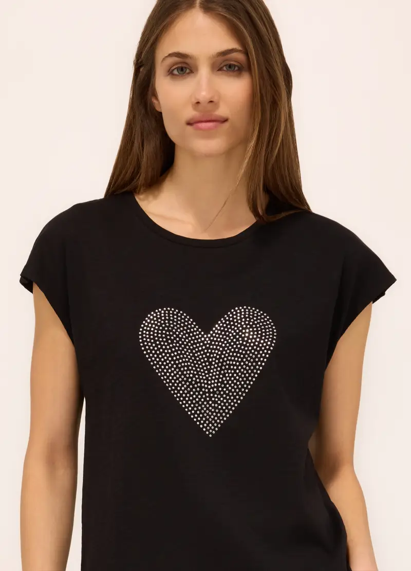 Upim T-shirt Donna Nero 981035 miniatura 2