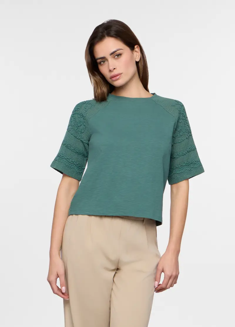 Upim T-shirt Donna Verde 4253826