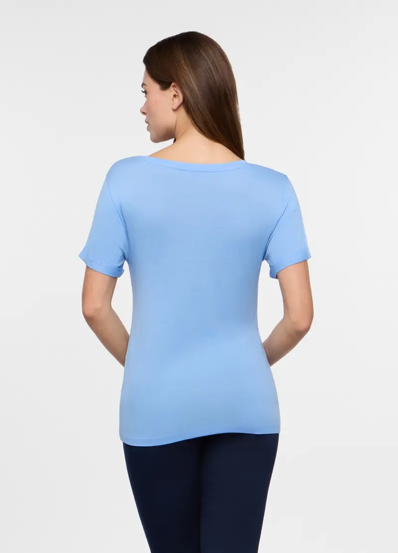 Upim T-shirt Donna Azzurro 4253734 miniatura 2