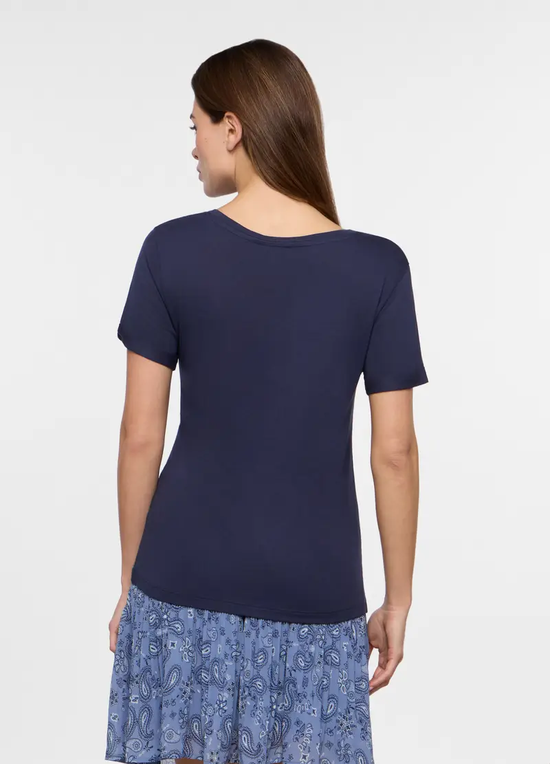Upim T-shirt Donna Blu 4134007 miniatura 2
