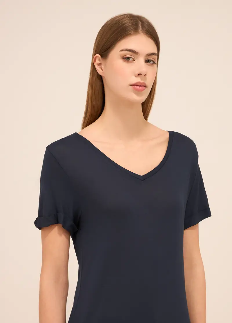 Upim T-shirt Donna Blu 978904 miniatura 2