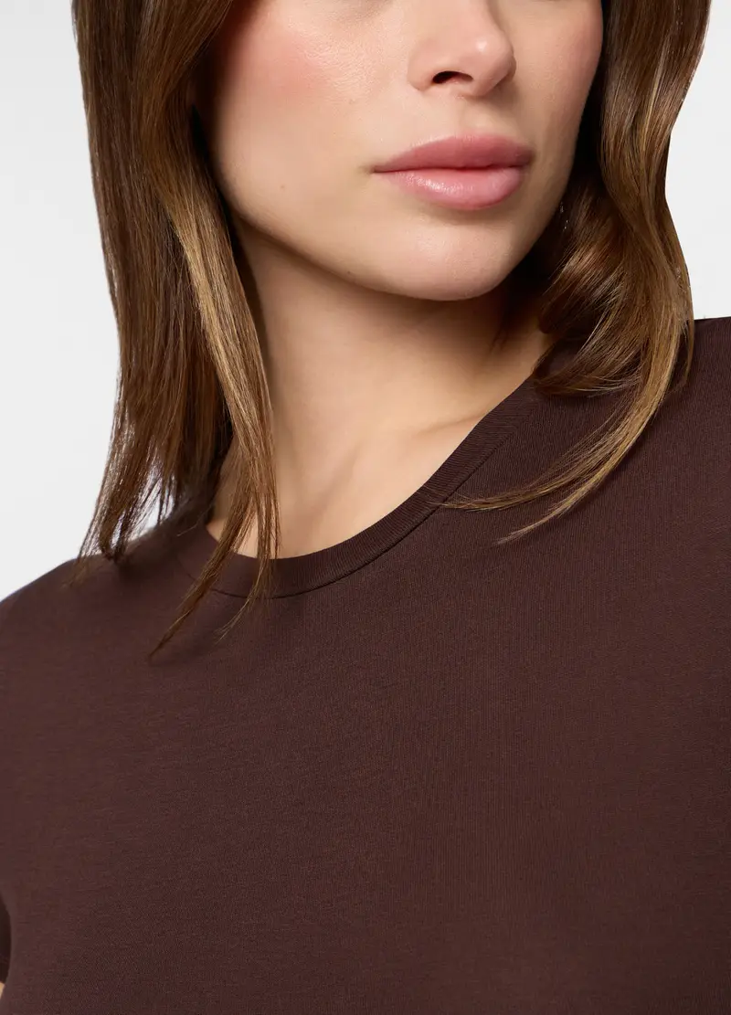 Upim T-shirt Donna Marrone 4134002 miniatura 3