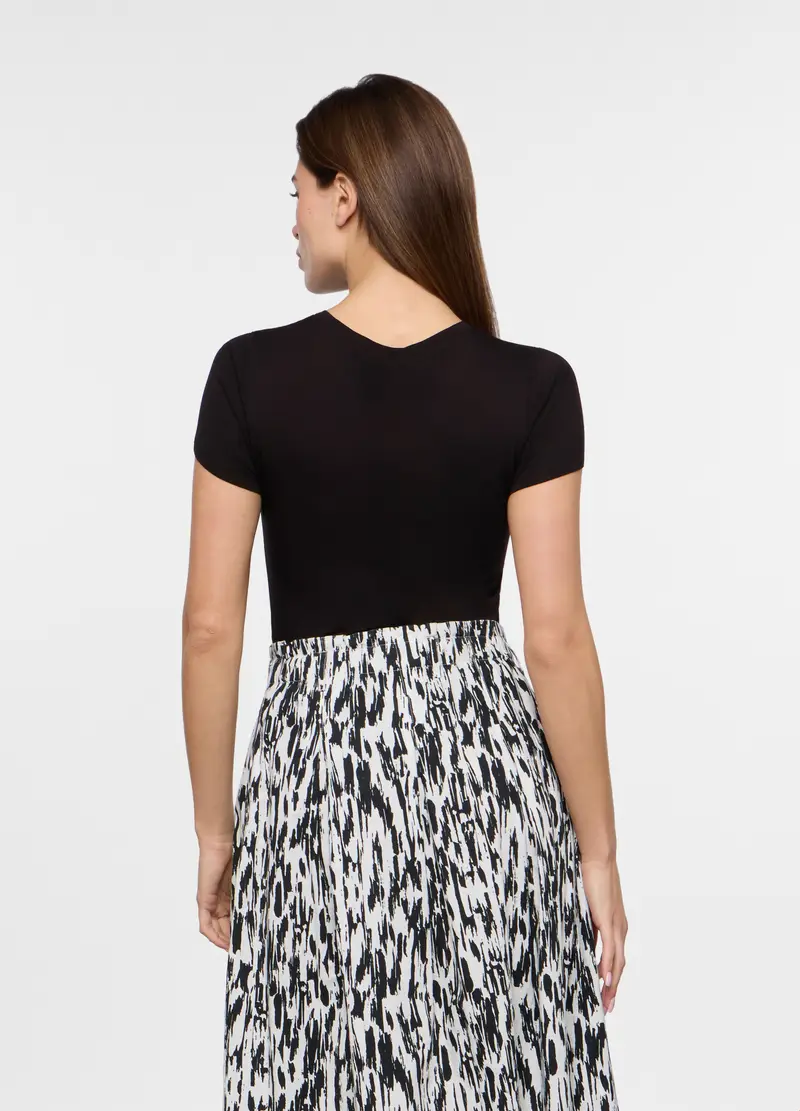 Upim T-shirt Donna Nero 4134003 miniatura 2