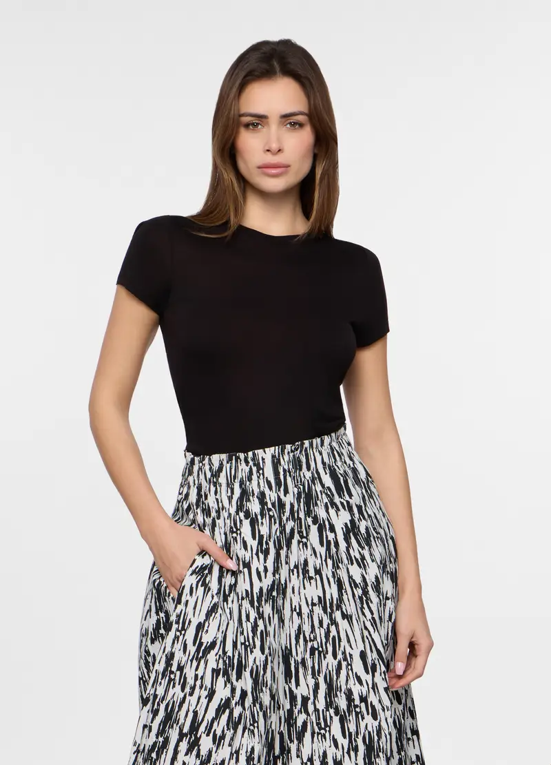 Upim T-shirt Donna Nero 4134003