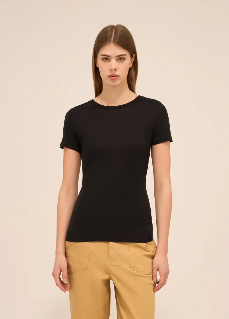 Upim T-shirt Donna Nero 978893