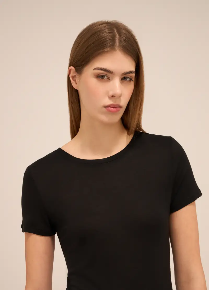 Upim T-shirt Donna Nero 978893 miniatura 2