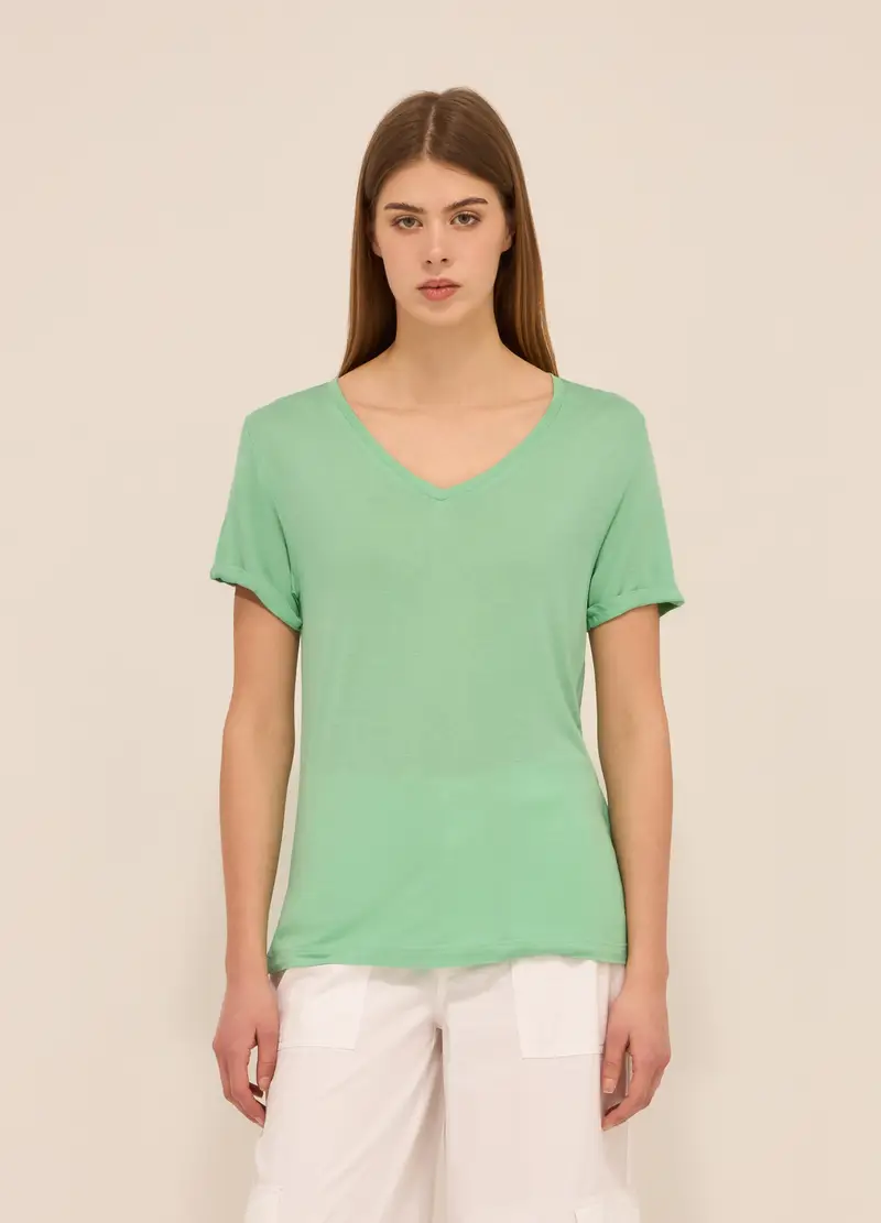 Upim T-shirt Donna Verde 978909
