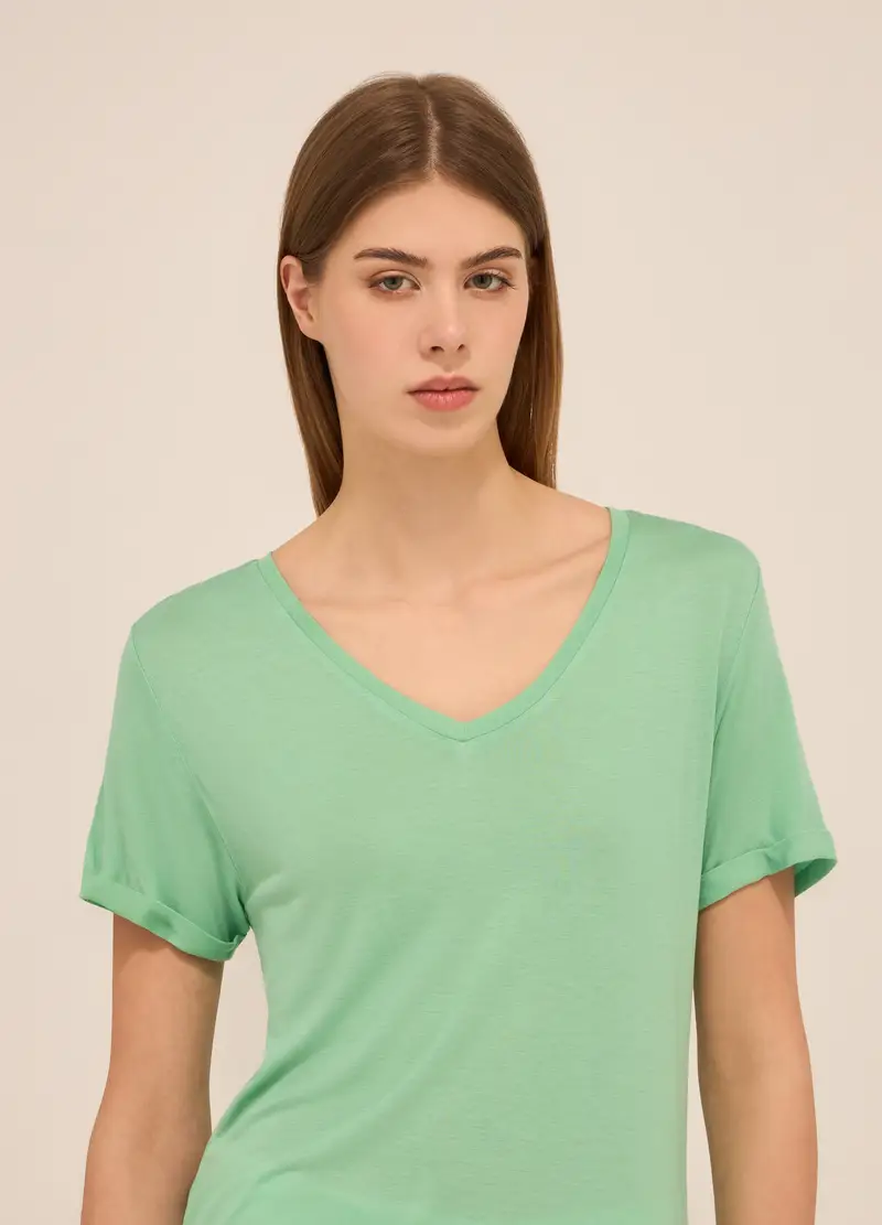 Upim T-shirt Donna Verde 978909 miniatura 2