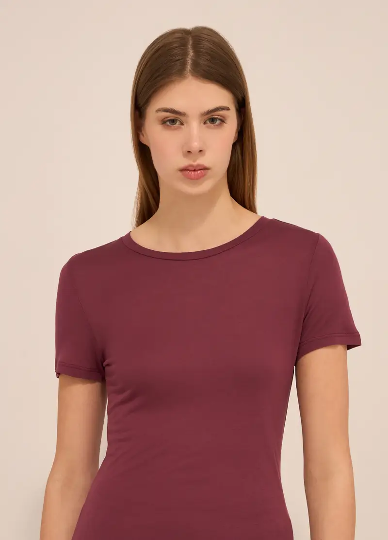 Upim T-shirt Donna Viola 978900 miniatura 2