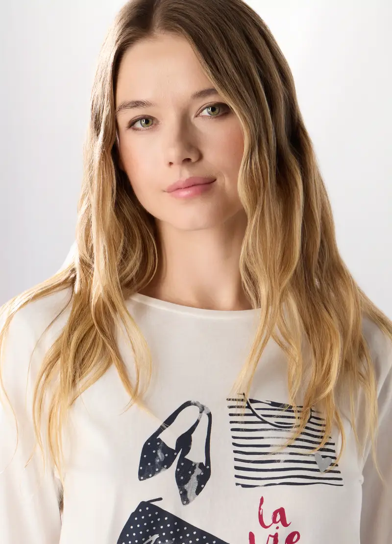 Upim T-shirt Donna Bianco 2617077 miniatura 3