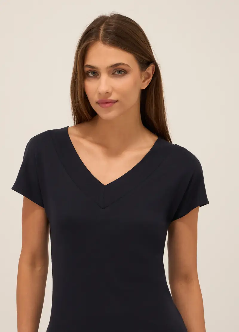 Upim T-shirt Donna Blu 972282 miniatura 2