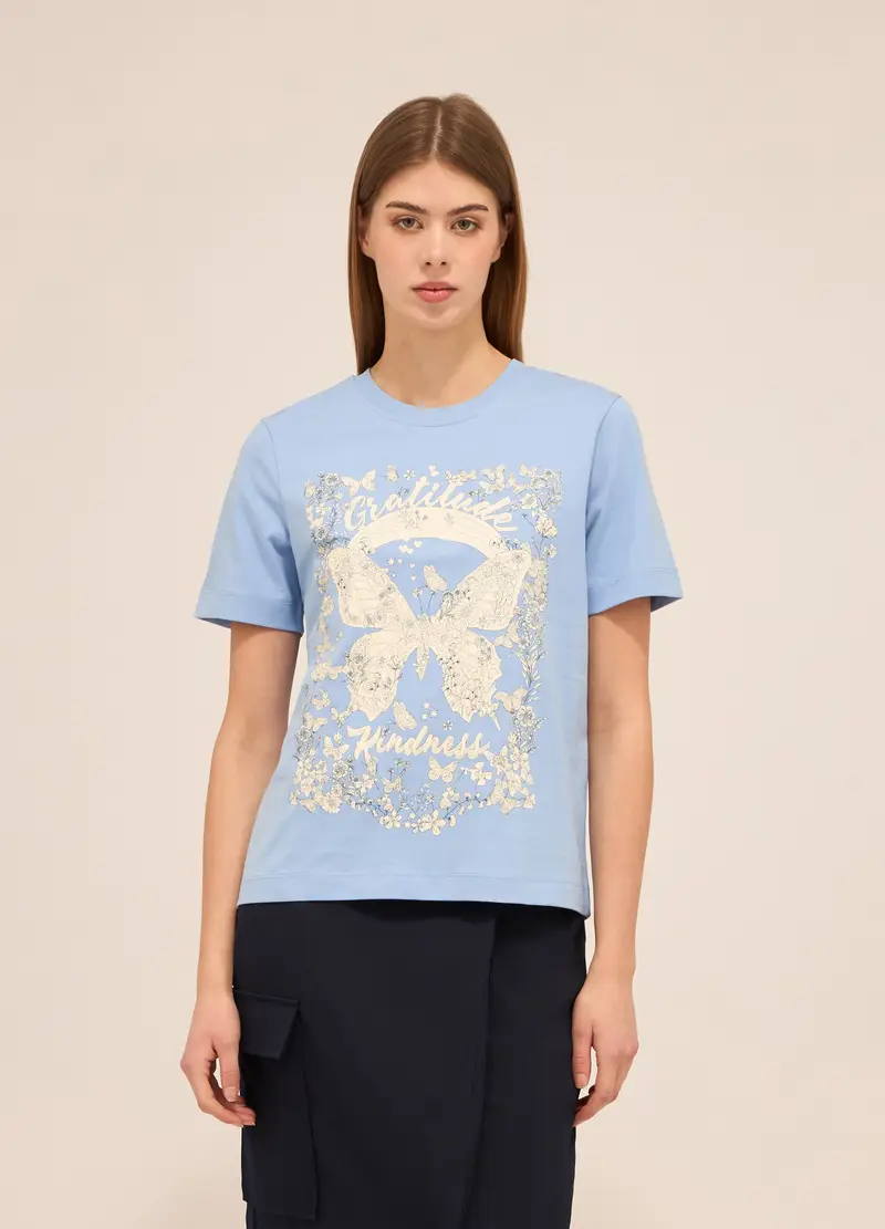 Upim T-shirt Donna Azzurro 1139596