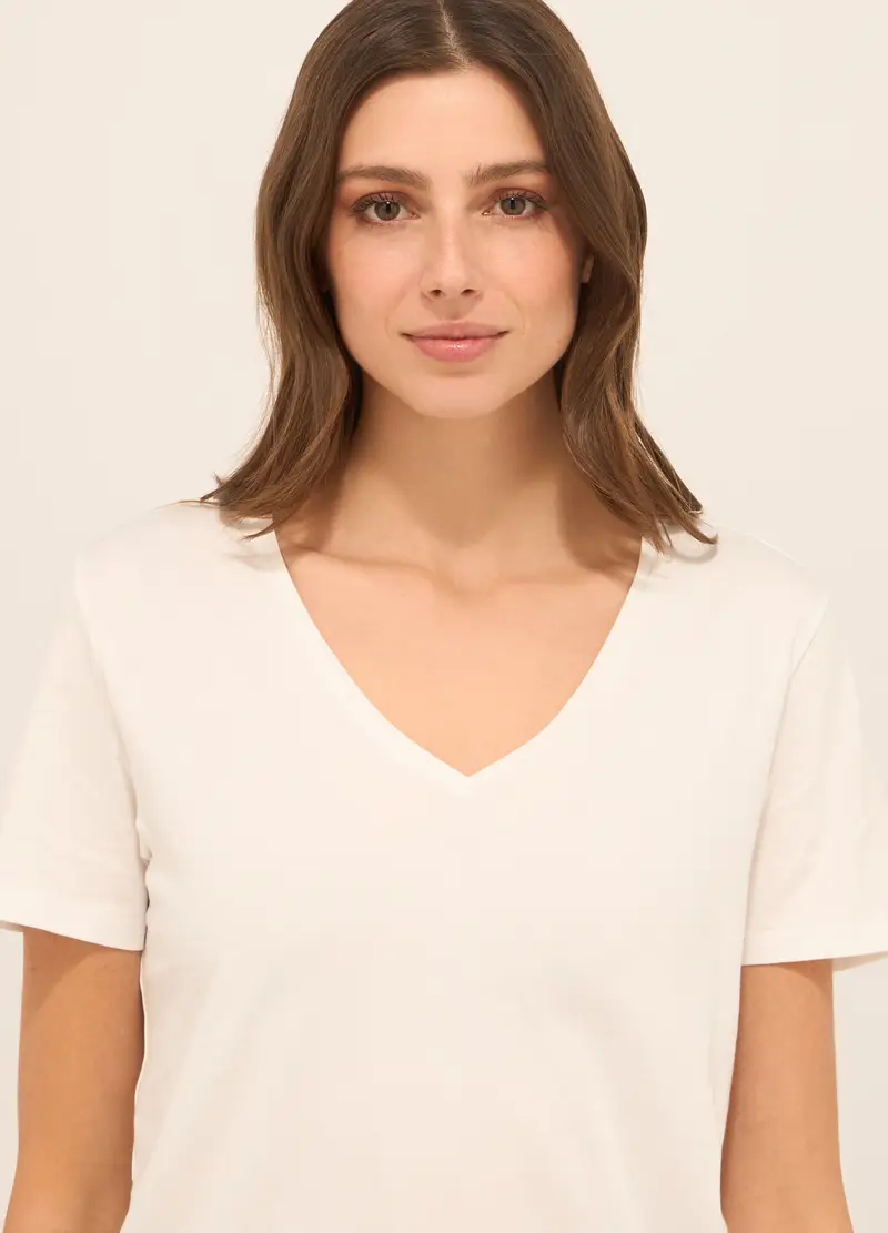 Upim T-shirt Donna Bianco 971875 miniatura 2