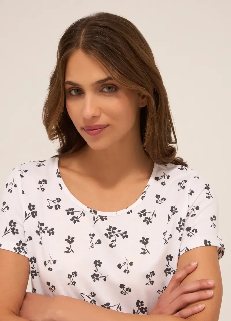 Upim T-shirt Donna Bianco 972993 miniatura 2