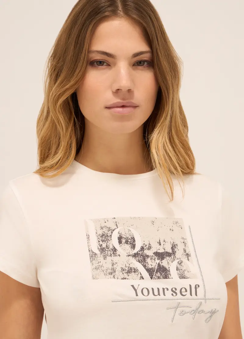 Upim T-shirt Donna Bianco 971881 miniatura 2