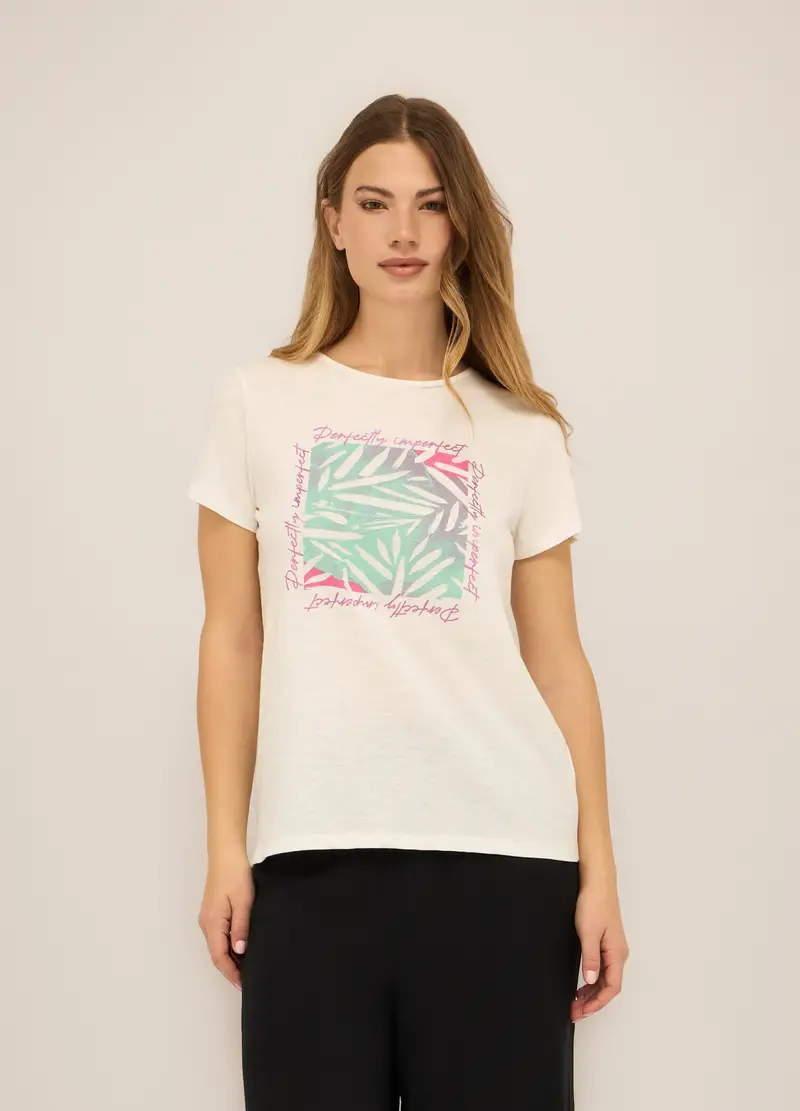 Upim T-shirt Donna Bianco 1091602