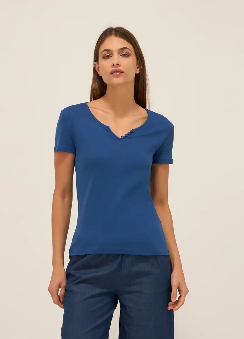 Upim T-shirt Donna Blu 972271