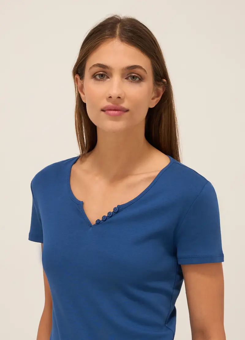 Upim T-shirt Donna Blu 972271 miniatura 2